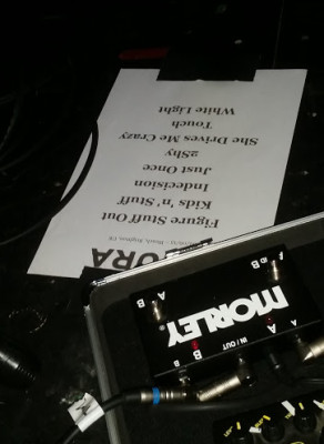 Shura setlist In Bleach Brighton photo © nessymon.com