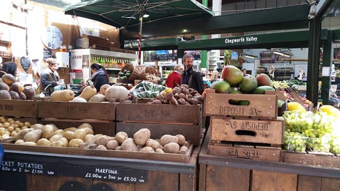 Veg at Turnips Borough Market