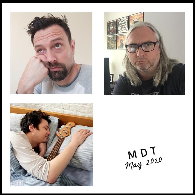 MDT in 3 selfies arranged in a square - nessymon