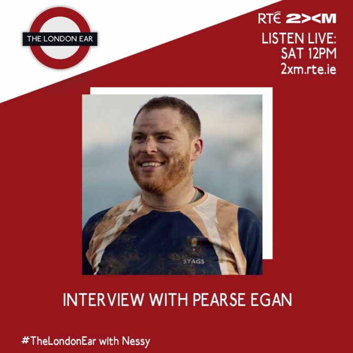 Pearse Egan chats to The London Ear with Nessy