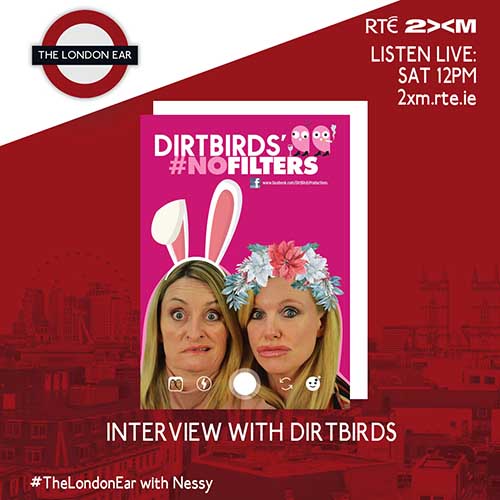 Dirtbirds on The London Ear with Nessy - social media image