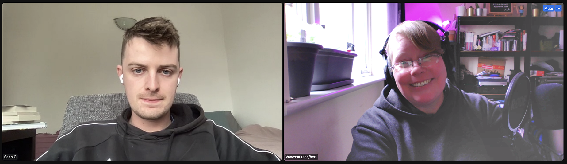 Sean C from The Clockworks Chats to Nessy on Zoom